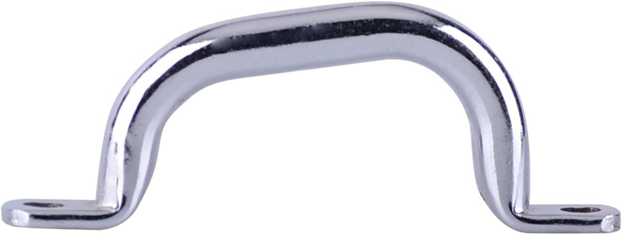 Frame Grab Bar Lift Handle Replacement for Honda CT70 1969-1978 (Silver Color)