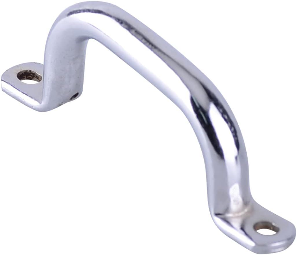 Frame Grab Bar Lift Handle Replacement for Honda CT70 1969-1978 (Silver Color)