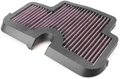 Motorcycle Air Cleaner Filter Element Assembly Replacement Compatible Fits for 2006-2008 Kawasaki EX650A Ninja 650R / EX650E Ninja 650 Black Red
