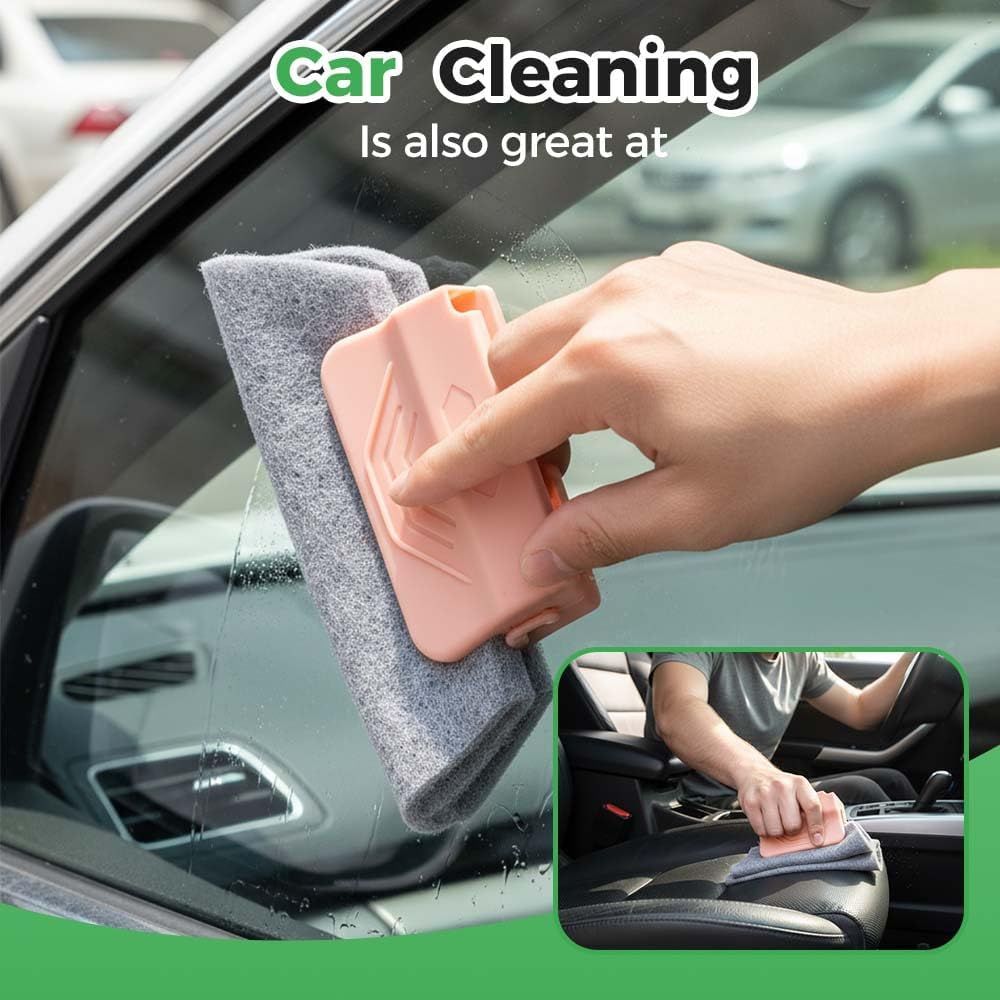 Magic Window Track Cleaner, 2026 Upgraded Handheld Window Track Cleaning Brush Tools Set, Grooves Cleaning Brush Tools Set, Tile Grout Lines, Shutter Slats, Car AC Vents and Narrow Gaps (9)