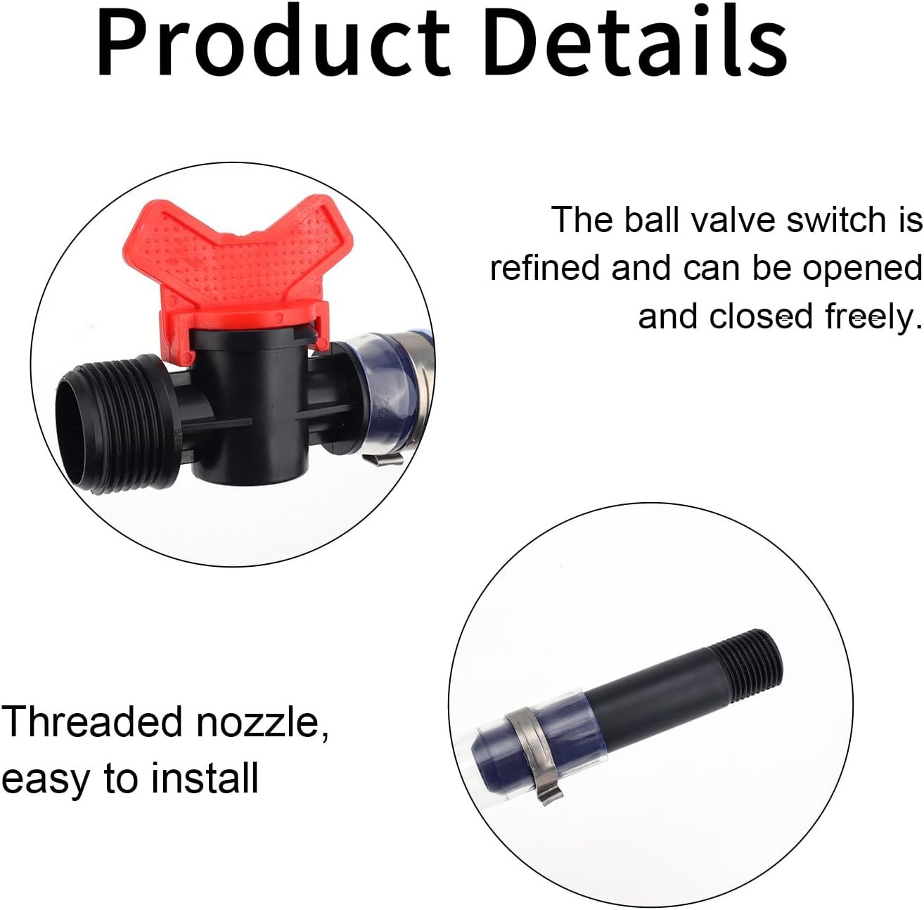 Racing Fuel Jug Hose Kit, Included 2pcs Racing Fuel Hose with Ball Valve and 2pcs Bender for Jeg LC2 Scribner Jugs 5 Gallon Gas Can