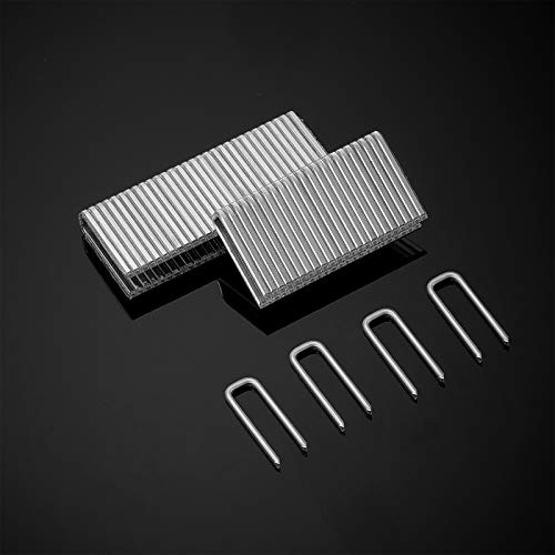 40 Pieces Plantation Shutter Repair Kit Replacement Louvers Staples Window Blind Tilt Rod Operable Plantation Silver Missing Metal Indoor Louver Staples Tools Repair(0.6 x 0.19)