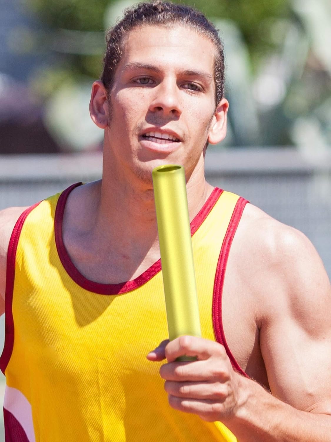 3 Pcs Aluminum Track Field Relay Baton Race Batons Equipments Running Track Relay Batons Suitable for Sports Outdoor Practice Athlete Students Office Field Race Tools