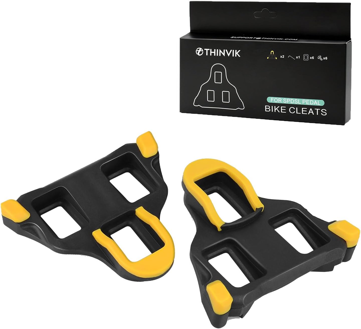 Road Bike Cleats for Shimano SPD-SL Locking Cycling Pedals Cleat for Shimano SH10 SH11 SH12 System Shoes