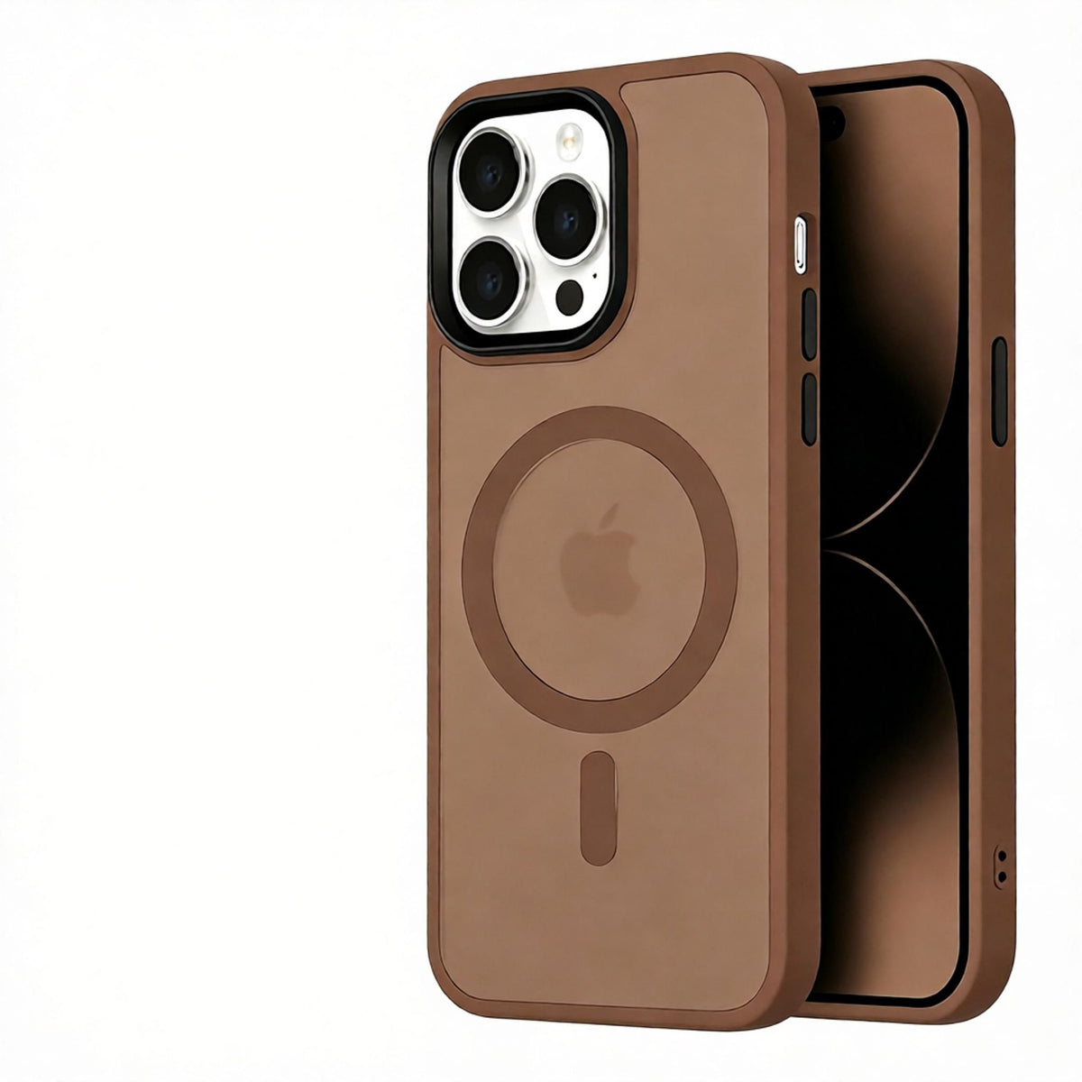 Matte Sandblasted Anti-Drop Phone Case - Soft Silicone Skin Feel Cover for iPhone - Shockproof Protective Case with Camera Protection - Sand Yellow for iPhone 11