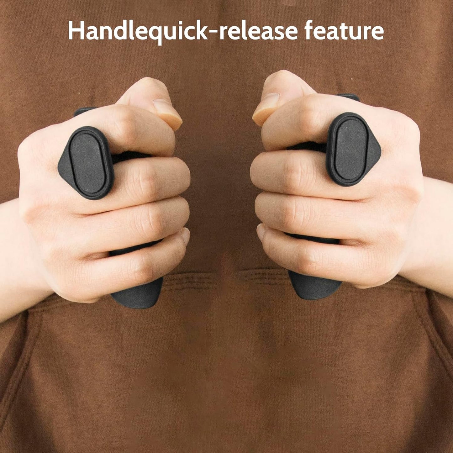 Weight Lifting Grips - Rubber Anti-Slip Workout Grips, Ergonomics Hand Protector Gloves for Gym Training and Exercise, Dumbbell, Bar Pad, Pull Up Men Women, No Sweaty (Black)