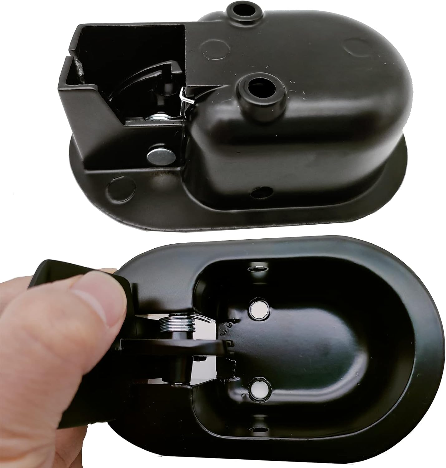 1PC Metal Recliner Handle Replacement Parts ,Premium with Cable, Compatible Most Major Couch Sofa Chair Furniture (1)
