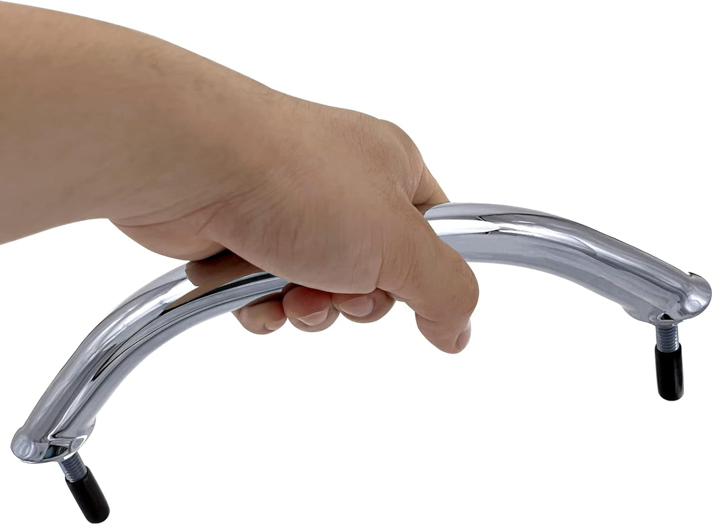 8'' Boat Polished Grab Handle Round Tube Bar Handrail 316 Stainless Steel for Marine Yacht RV