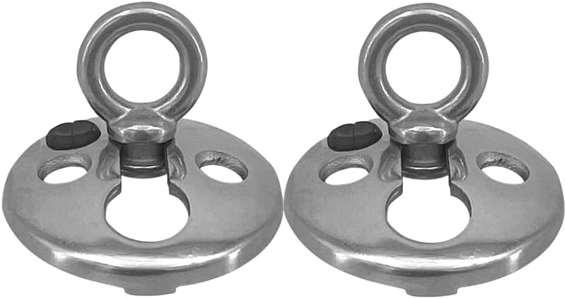 Boat Fender Clips, Stainless Steel Clips Holders Compatible with Fender,Pack of 2