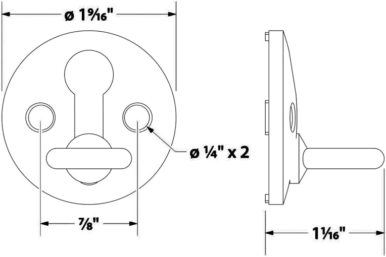 Boat Fender Clips, Stainless Steel Clips Holders Compatible with Fender,Pack of 2