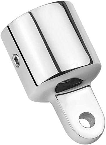 Marine Bimini Top Cap 316 Tube 3/4" External Eye End for Boat Heavy Duty Fitting Hardware Stainless Steel