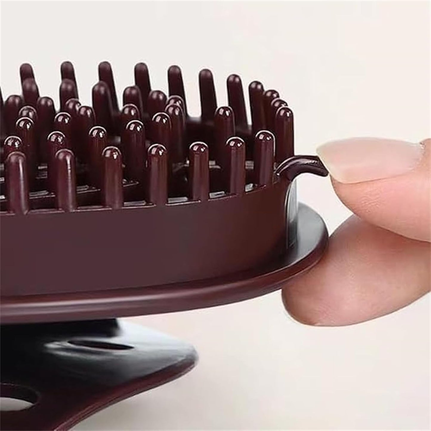 Meridian Brush Massage Brush, Handheld Meridian Brush Massage Body, Cepillos De Meridianos, Full Body Massage Brush, Suitable for Daily Home Use and Bath Spa (Purple 2pcs)