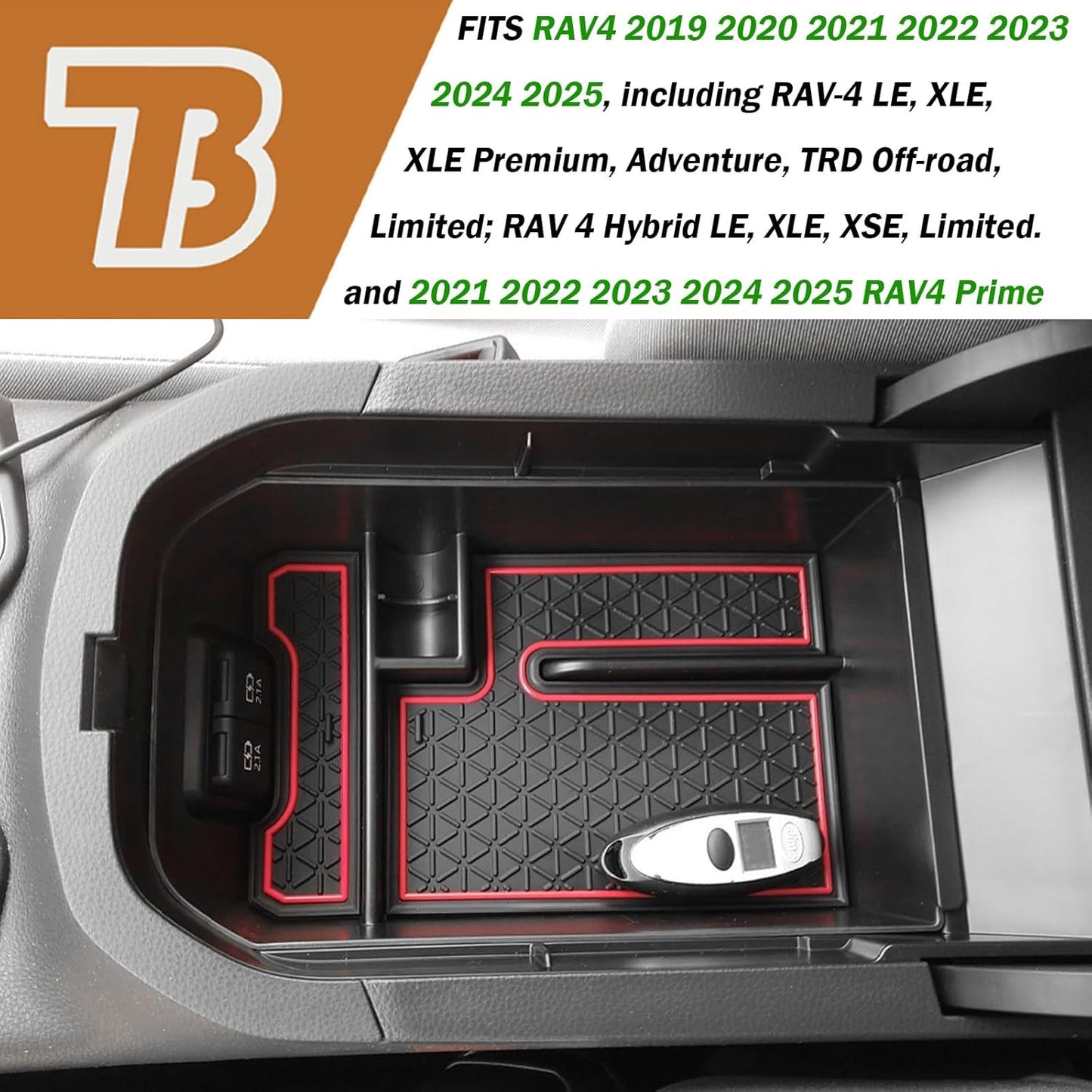 TACORBO Center Console Organizer