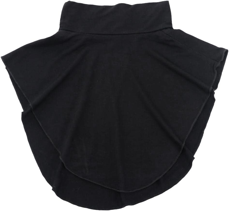 Fityle 2/pieces Stretchy Modal Detachable Turtleneck Dickey Collar Neck Hijab Extension