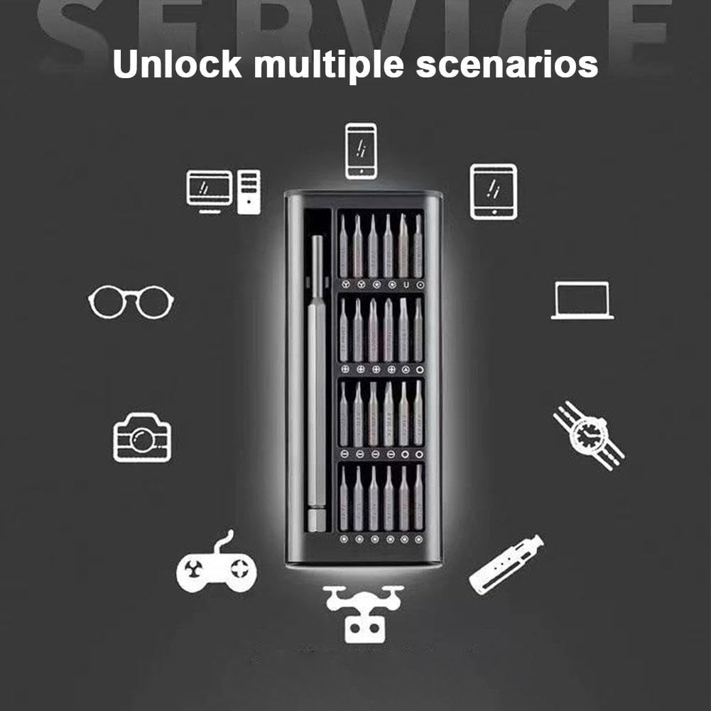 24-in-1 Precision Screwdriver Set,Mini Carrying Repair Kit,Precision Screwdriver Set for Phone, Computer, Watch, Laptop, Game Console, Eyeglass, Electronic