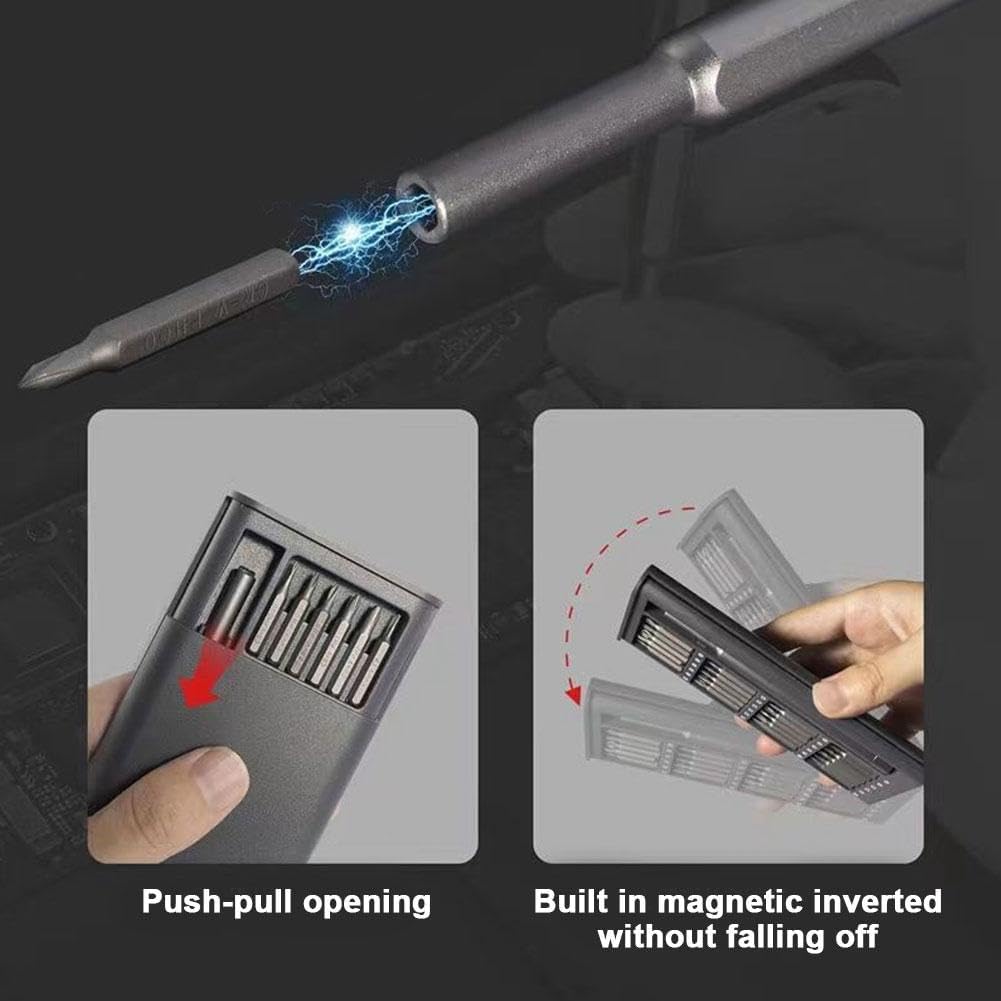24-in-1 Precision Screwdriver Set,Mini Carrying Repair Kit,Precision Screwdriver Set for Phone, Computer, Watch, Laptop, Game Console, Eyeglass, Electronic