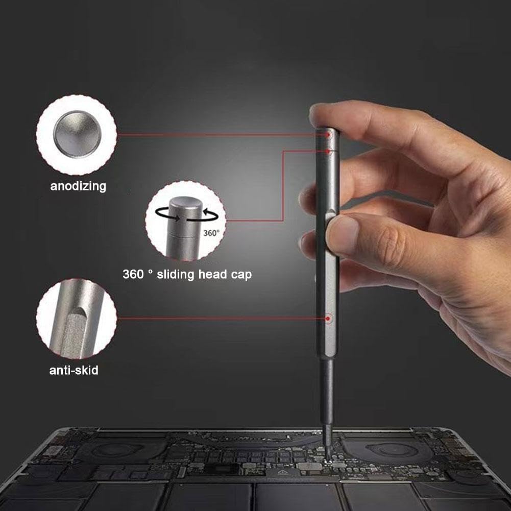 24-in-1 Precision Screwdriver Set,Mini Carrying Repair Kit,Precision Screwdriver Set for Phone, Computer, Watch, Laptop, Game Console, Eyeglass, Electronic