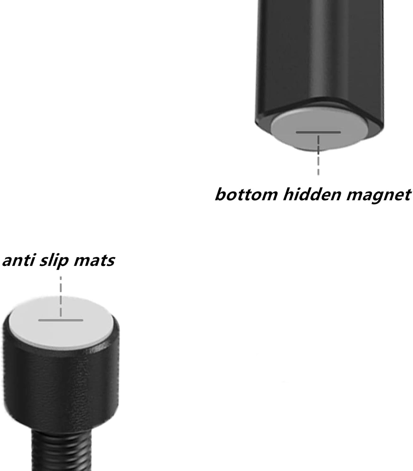 Graphics Card GPU Brace Support, Video Card Sag Holder Bracket, GPU Stand with Magnet and Rubber Pad