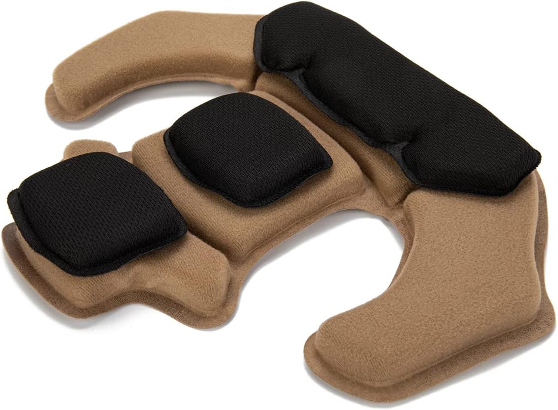 Helmet Padding Memory Foam Pad Protective Mat Kit for ACH MICH Team Wendy FMA EXF Black -