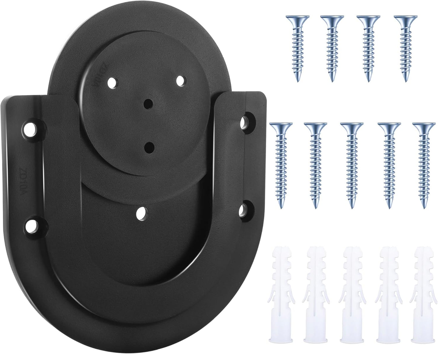 Dartboard Mounting Bracket,Dartboard Bracket Hanging Dartboards Professional,Black Black O Shaped