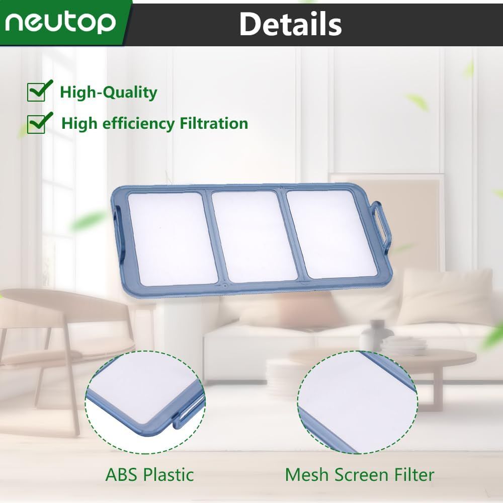 Replacement Washable Pre-ilters Compatible with euy RoboVac 11S, 11S+, 12, 15C, 15T, 25C, 30, 30C, 35C, R450, R500, Robot Vacuum Parts Accessories, 2-Pack.