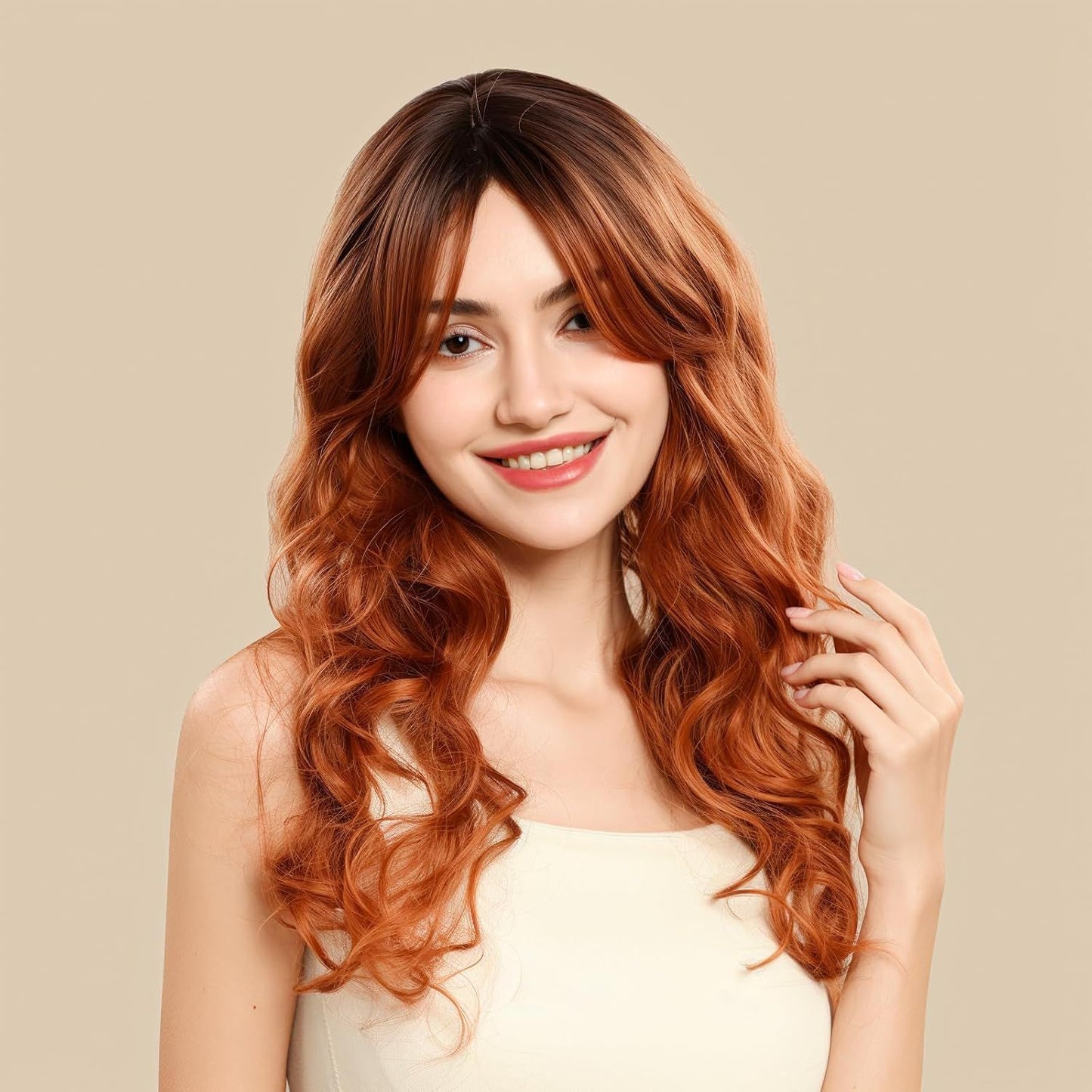 Wig Cap, Hair Net or Wigs, 30 CM Large Mesh Wig Cap or Long Hair or Women, Nylon Hair Net Non Slip or Halloween Rave Party Cosplay-Light Brown 2 PCS