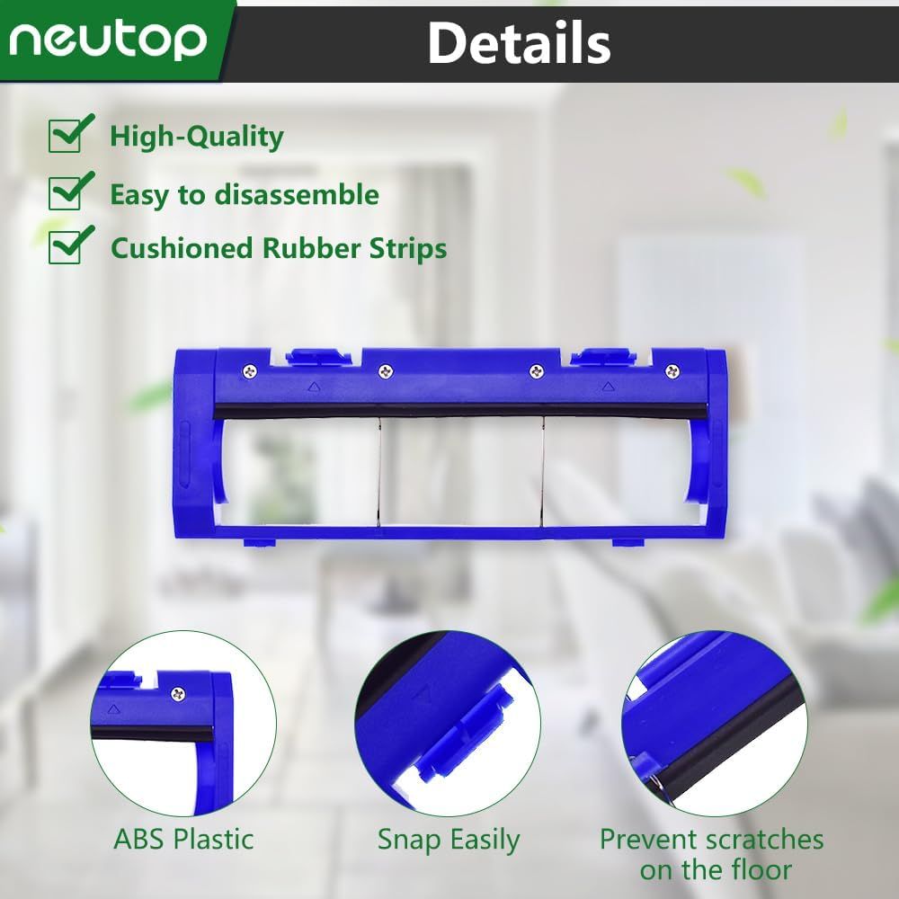 Main Brush Guards Covers Compatible with euy RoboVac 11S, 15T, 30, 30C, 15C, 12, 25C, 35C, 11S Max, 30C Max, G20, G30, G30 Hybrid, G35, G40+, G40 Hybrid, Accessories, 2-Pack.