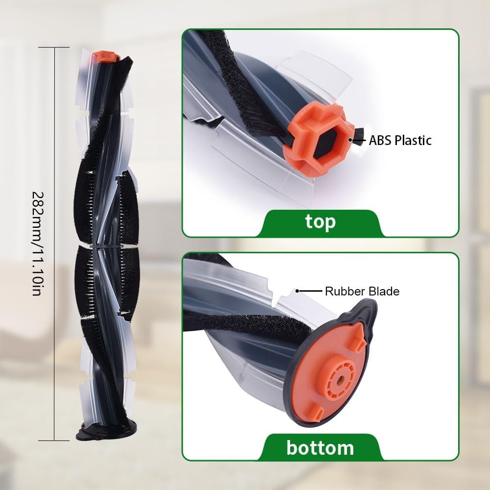 Replacement Brush Compatible with Neato Botvac Connected Series D10 D9 D8 D3 D4 D5 D6 D7 and Botvac D Series D75 D80 D85 Robot Vacuum Parts Accessories.