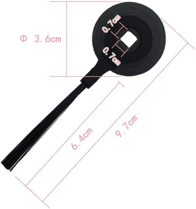 Side Brush or Shark ION Robot RV700_N RV720_N RV750_N RV850 RV851WV RV850BRN/WV Vacuum Replacement Parts it # RVSBK950, Pack o 4