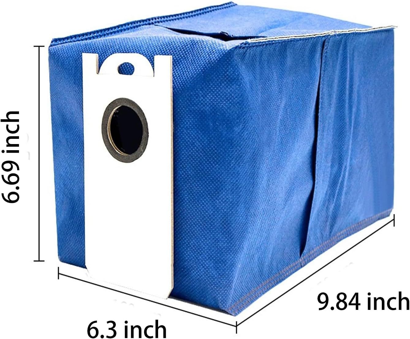 6 Pack Dust Bags or bObsweep UltraVision or UltraVision Pet Sel Empty Robot Vacuum Replacement Accessory Parts