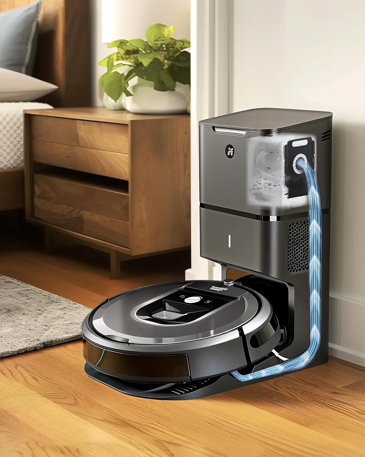 Replacement Parts & Accessories or iRobot E, I & J Series, Combo i5, j5 Series Robot Vacuum, Dual Multi-Surace Rubber Brushes & 3 HEPA ilter & 3 Edge-Sweeping Brushes