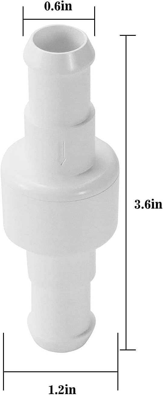 Pool Cleaner Hose Ball Bearing Swivel D20 Replacement or Zodiac Polaris 280, 380, 180, 3900 Parts D20, D-20 (Pack o 3)