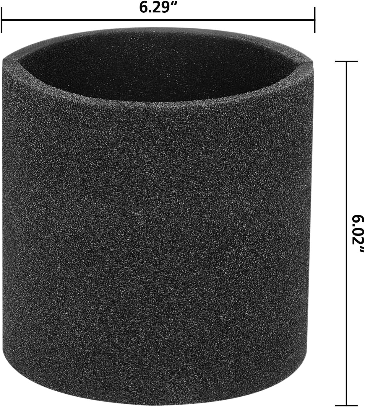 3 Pack 90585 oam Sleeve V2001 oam Replacements ilters Compatible with Most Shop-Vac Wet/Dry Vacuum Cleaners 5 Gallon and Above, Vacmaster & Genie Shop Vacuum Cleaner, Replace Parts # 9058500