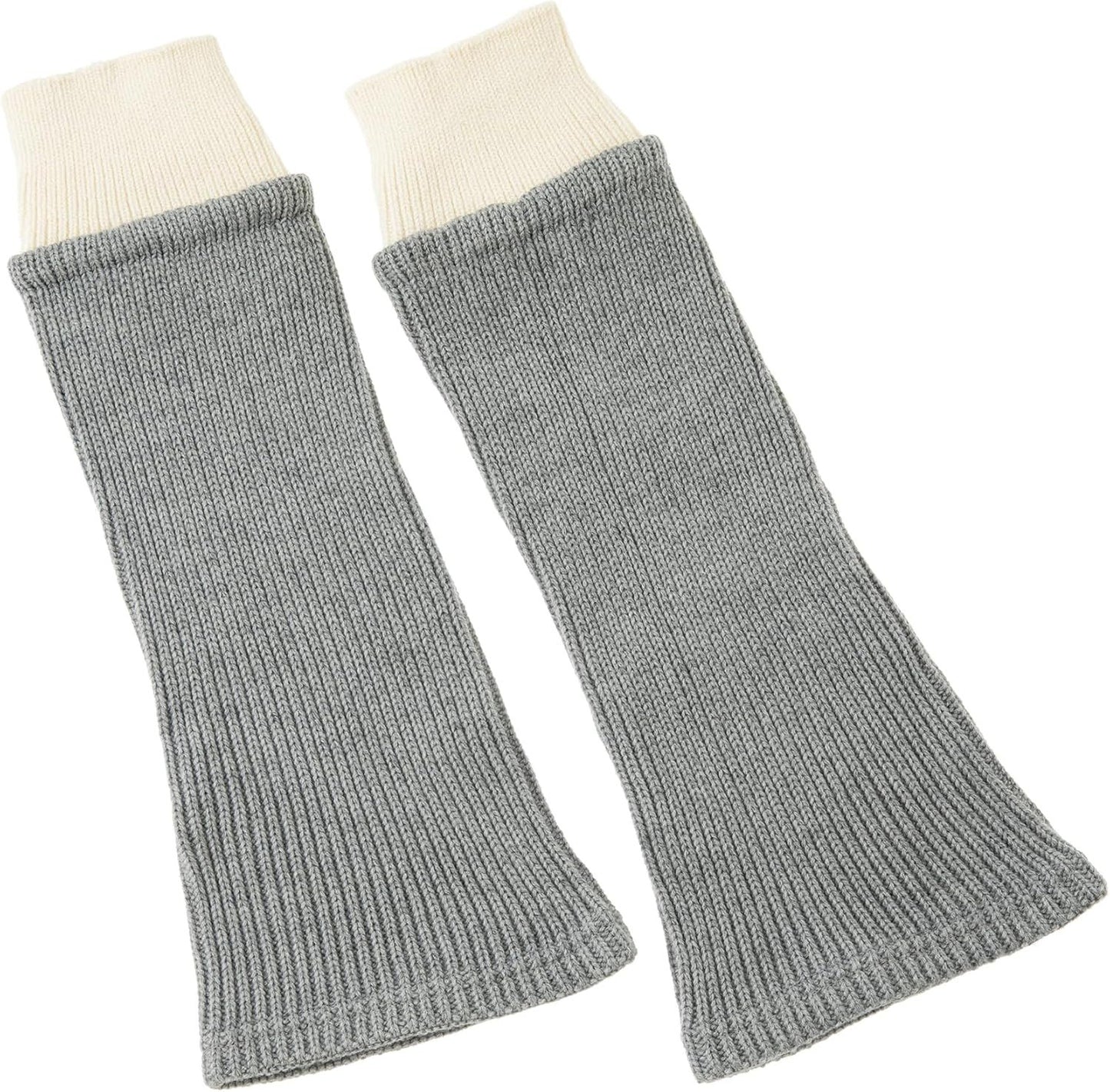 Women's Leg Warmers Wool Blend, Leg Warmers or Girls, Ribbed Knit Thermal Ankle Warmers and Boot Cus or Winter