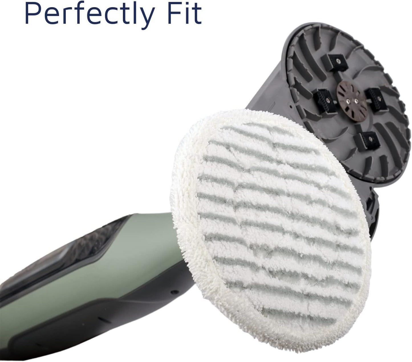 Steam & Scrub Mop Pads or Shark S8201 S8001 S7001 S7201 S7000AMZ S7000 S7005 S7020 S7001C Steam & Scrub Mop Dirt Grip Steam Mop Replacement Pads