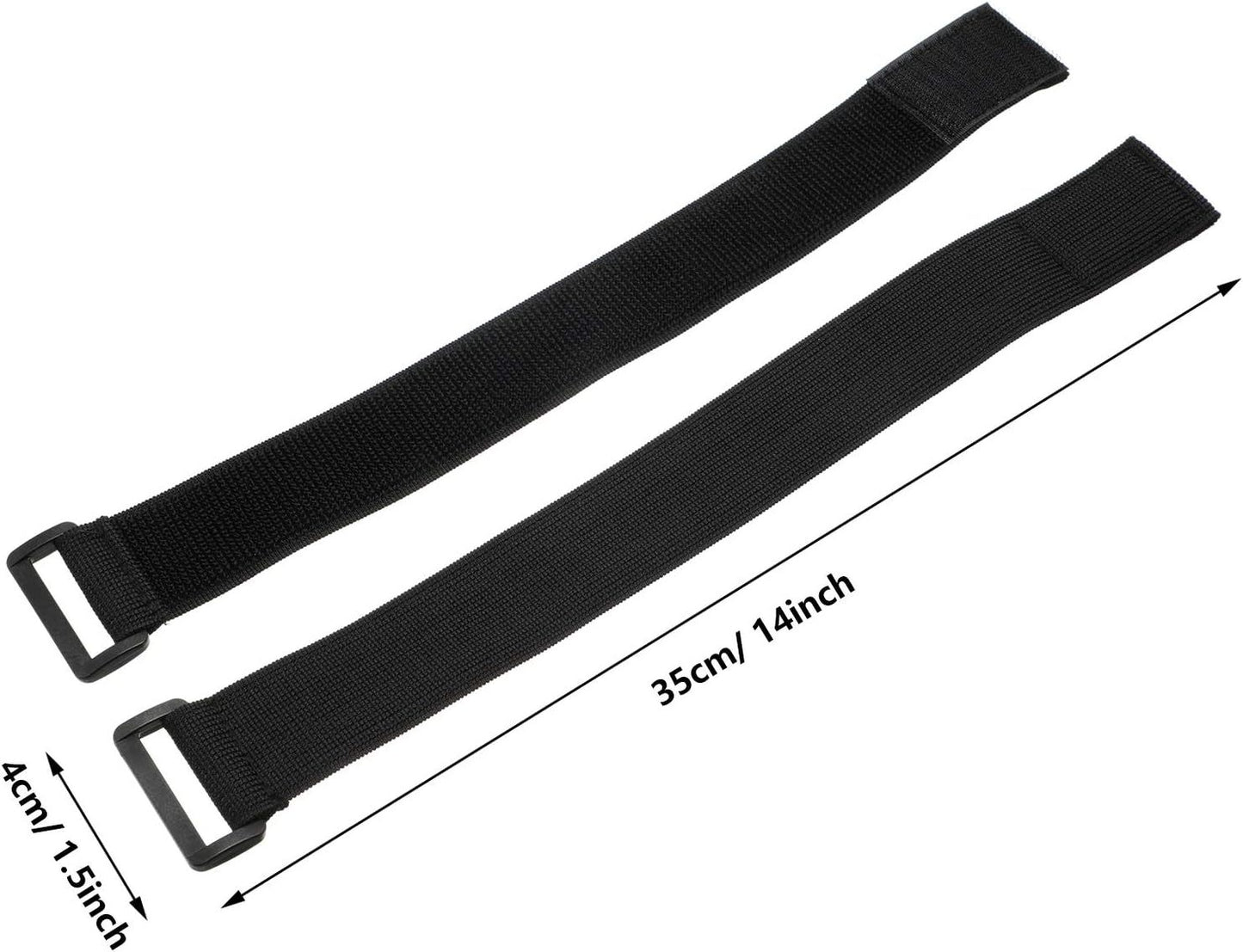 6 Pieces Bicycle Pant Leg Straps Adjustable Elastic Cycling Ankle Saety Band Riding ishing Ankle Pant lexible Leg Strap or Riding Climbing ishing Outdoor Sports Activities, Black