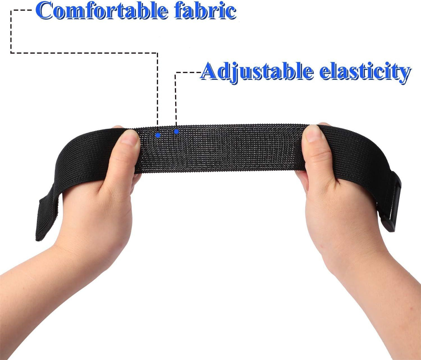 6 Pieces Bicycle Pant Leg Straps Adjustable Elastic Cycling Ankle Saety Band Riding ishing Ankle Pant lexible Leg Strap or Riding Climbing ishing Outdoor Sports Activities, Black