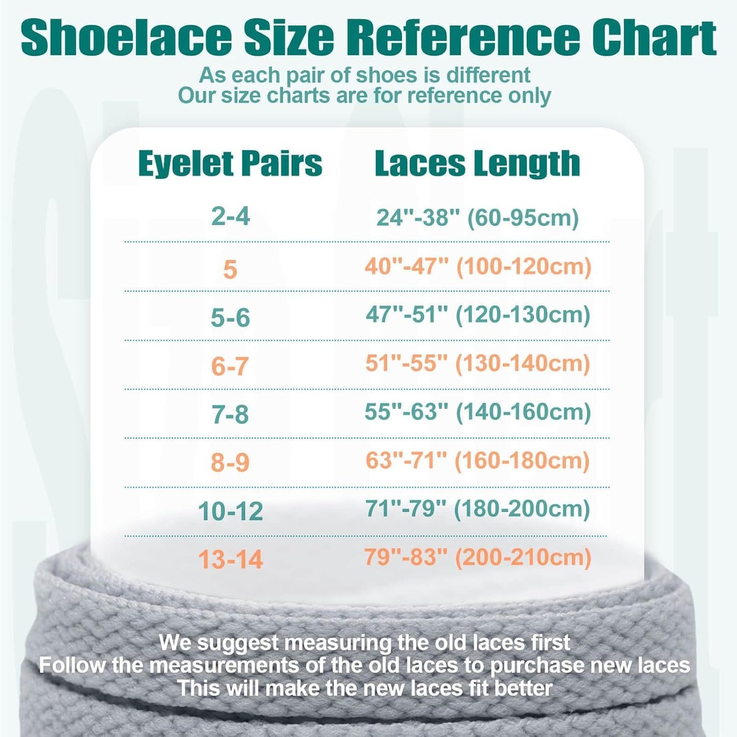 2 Pair lat Shoe laces 5/16" Wide Shoelaces or Athletic Running Sneakers Shoes Boot Strings