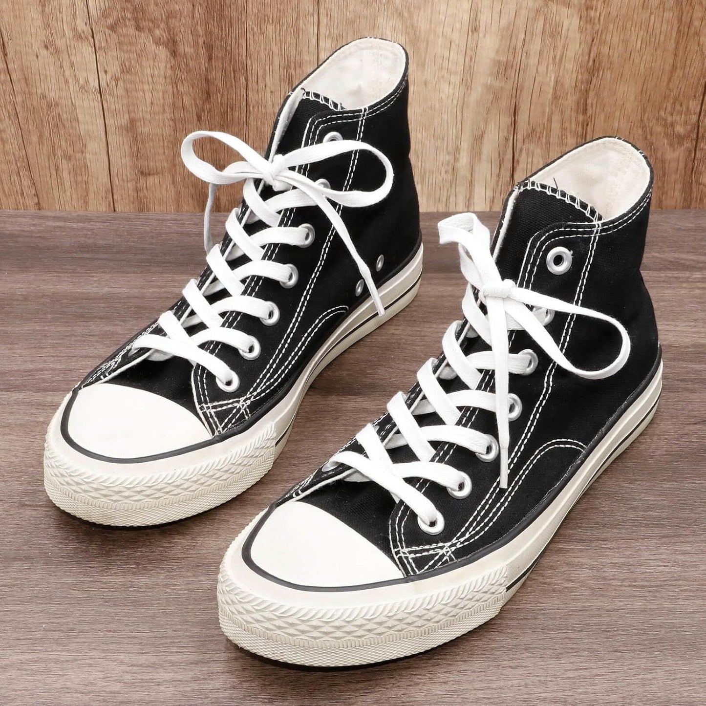 lat Waxed Cotton Shoelaces: Wax Shoe Laces or Sneakers Boot 2 Pair
