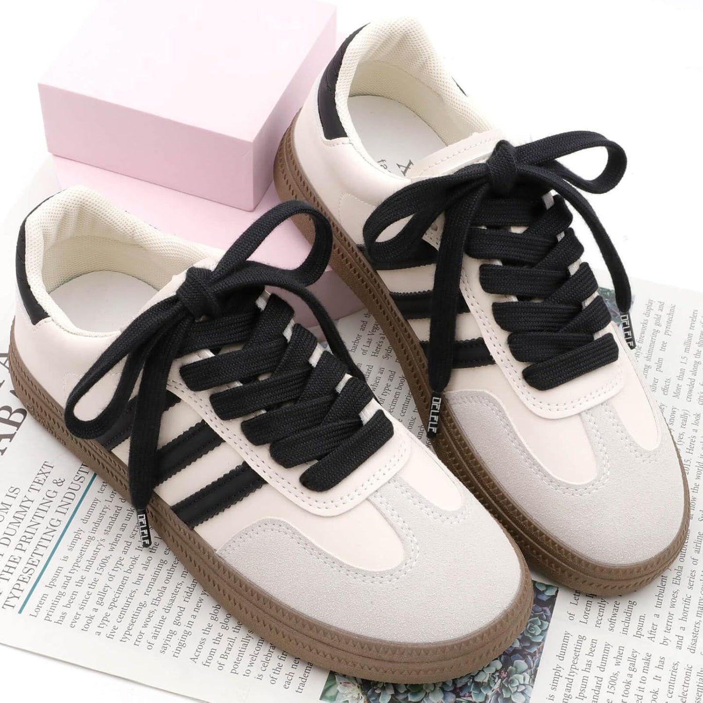 Sneakers lat Shoe Laces: 2/5 Inches Wide Athletic Replacement Shoelaces