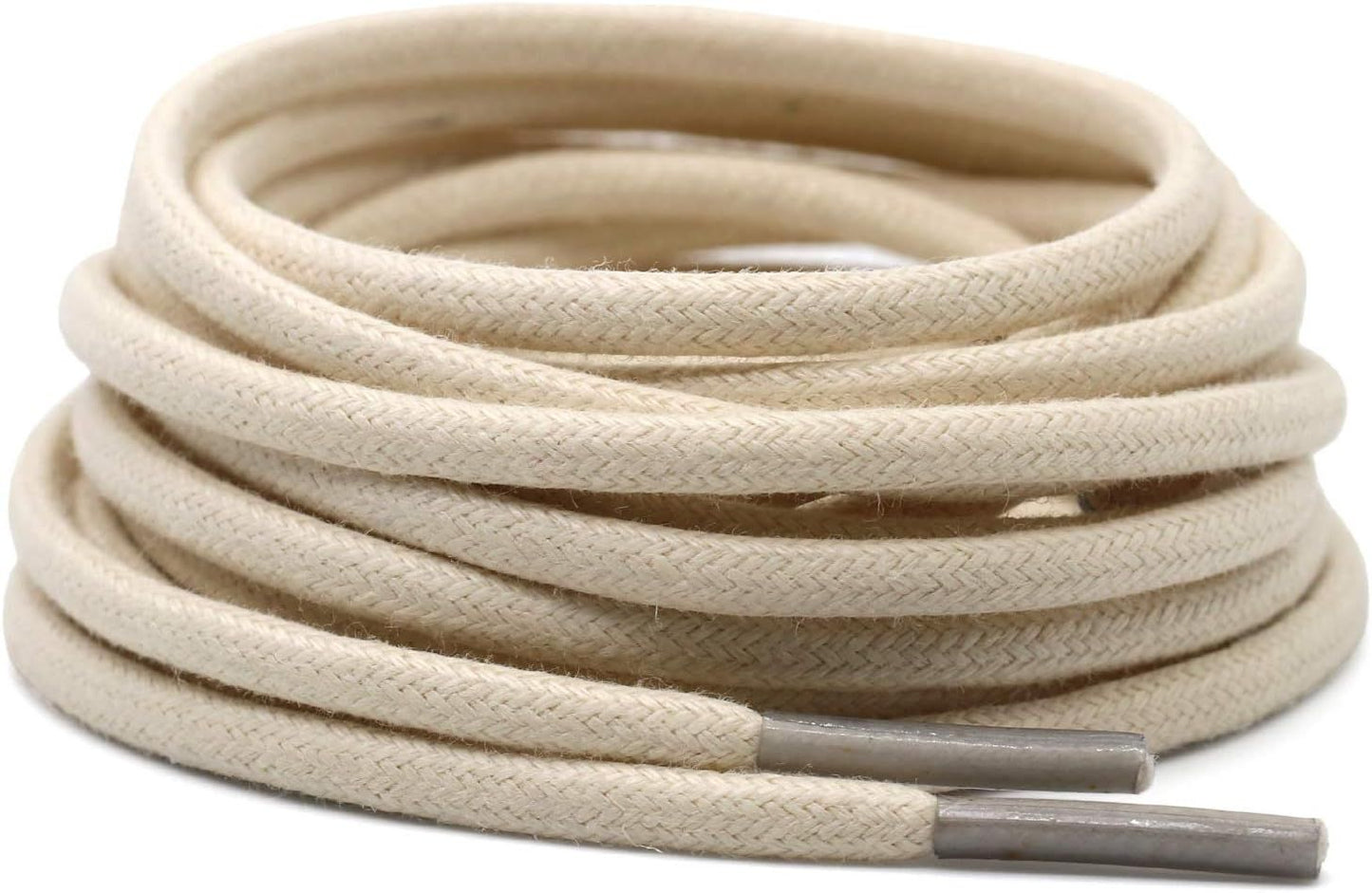 2 Pair Round Waxed Oxord Shoe Laces or Dress Shoes and Boots