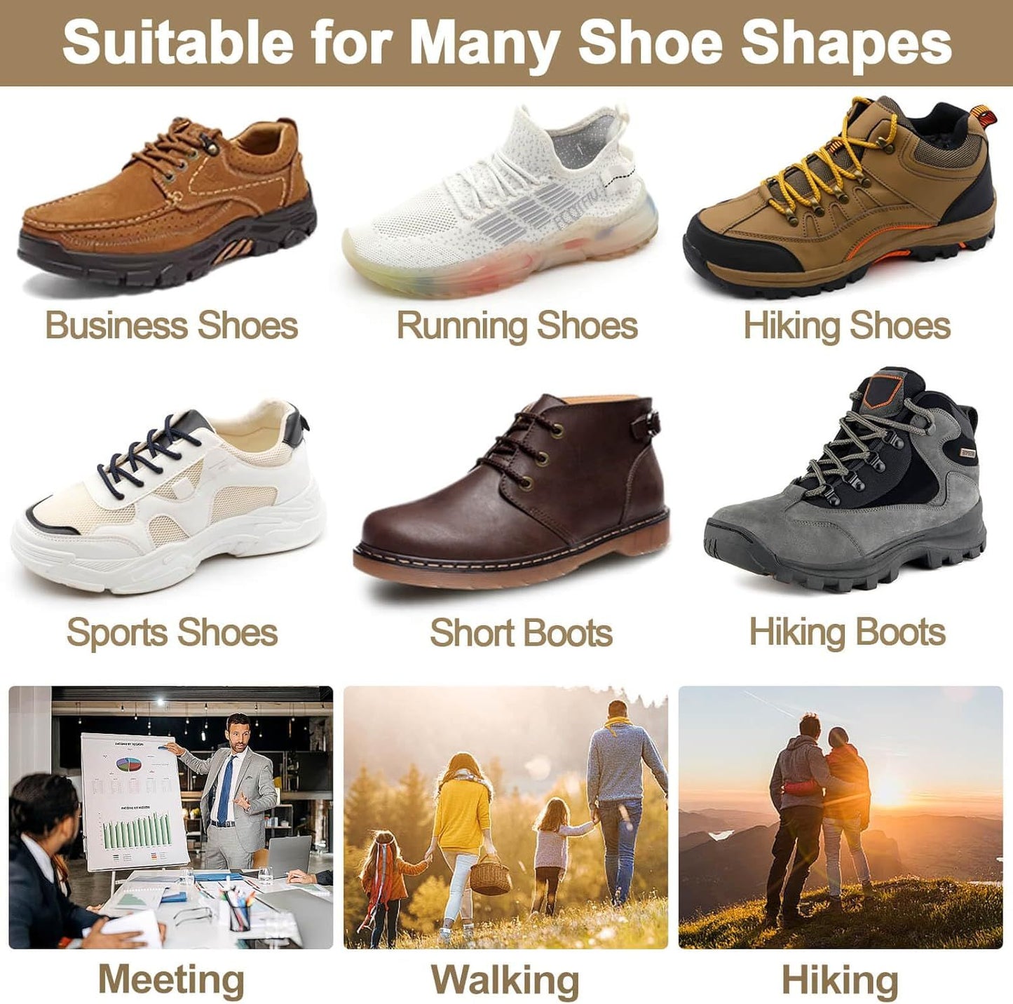Round Braided Hiking Shoelaces: Work Climbing Shoe Laces or Boot 2 Pair