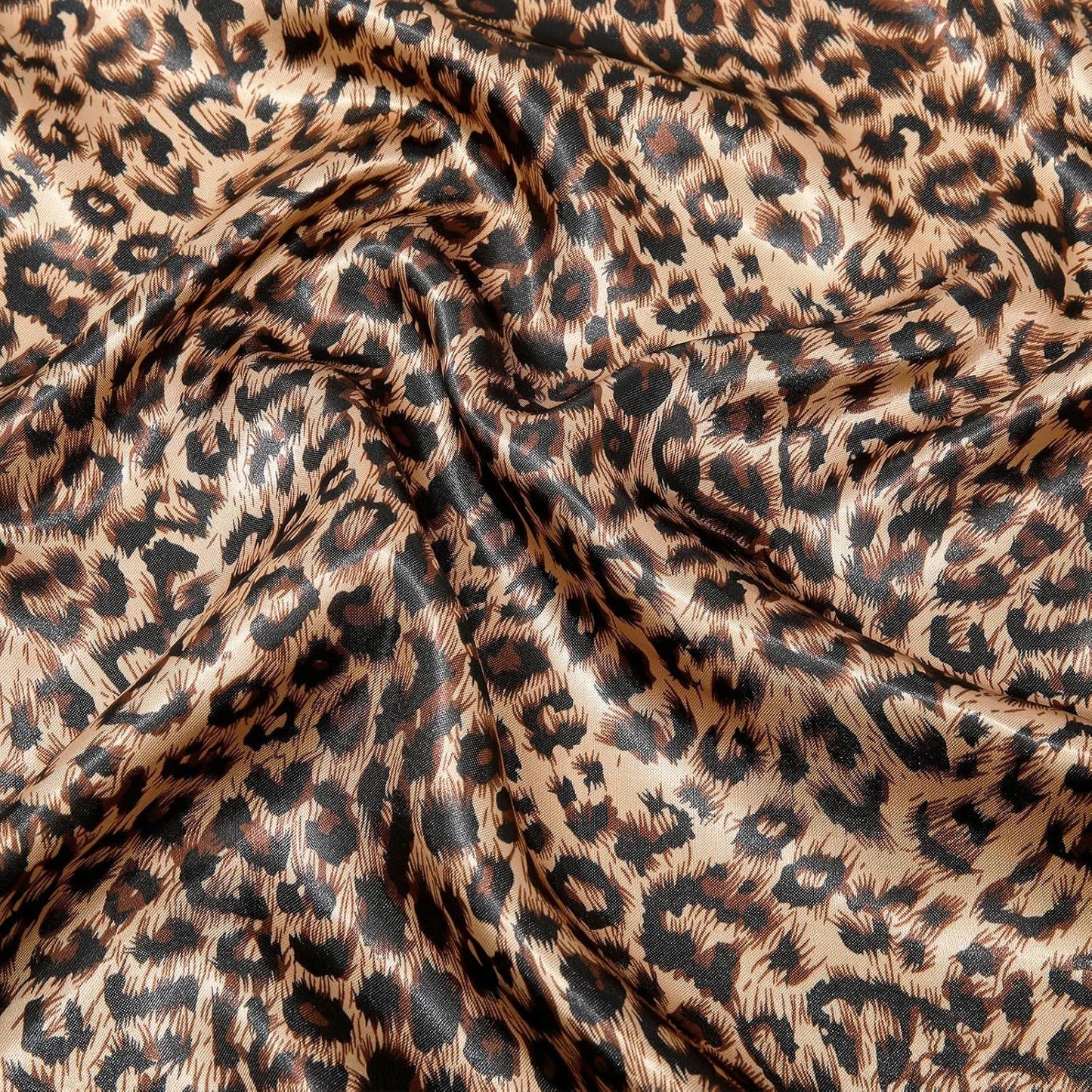 35” Large Satin Square Head Scar - 2Pcs Silk Like loral Head Scarves Square Satin Hair Scar Bandanas or Women