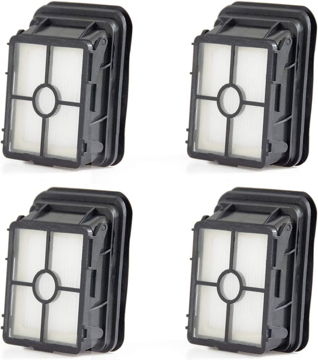 4 Pack 1866 Replacement ilters Compatible with Bissell Crosswave 1785 3888A 2551 & Crosswave Pet Pro 2306 & 2554 2596 CrossWave Cordless Max & Crosswave HydroSteam 35151 3518 Wet Dry Vacuum Cleaner