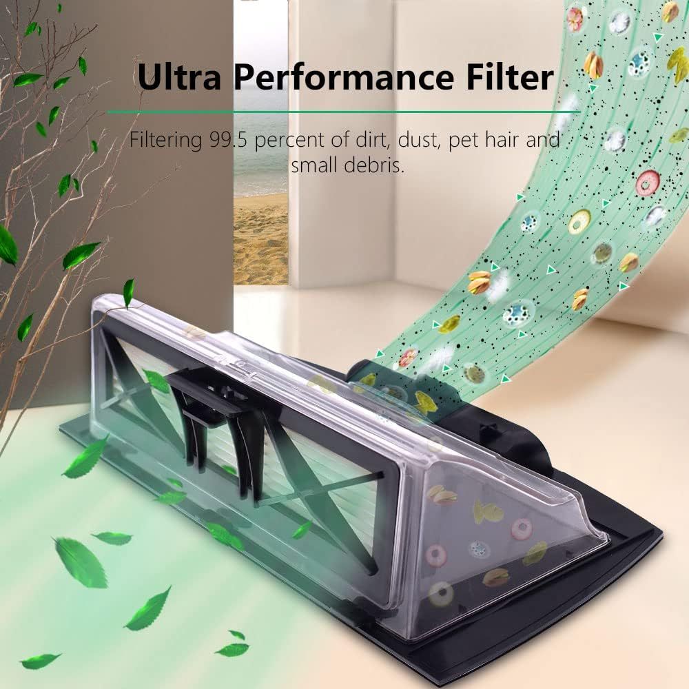 Replacement Ultra Perormance ilters Compatible with Neato Botvac Connected Series D3 D4 D5 D6 D7 D8 D9 D10 and Botvac D Series D75 D80 D85 Robot Vacuums,5-Pack.