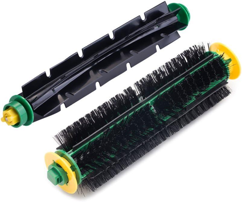 Replacement Parts Accessories ilters Brushes Compatible with iRobot Roomba 500 Series 555 560 561 562 570 581 and Other Models with Green or Red Cleaning Head.