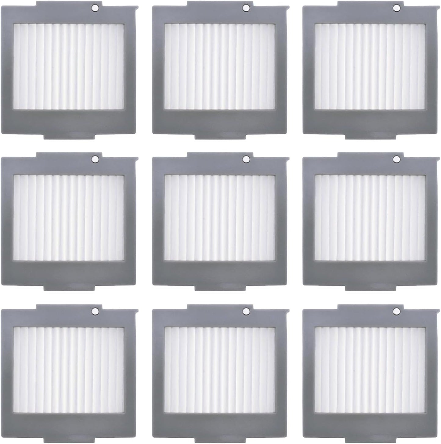 Replacement HEPA ilters Compatible with iRobot Roomba Max 705 Vac/Plus 504 Vac, Robot Parts High-Eiency ilter Accessories, 9-Pack