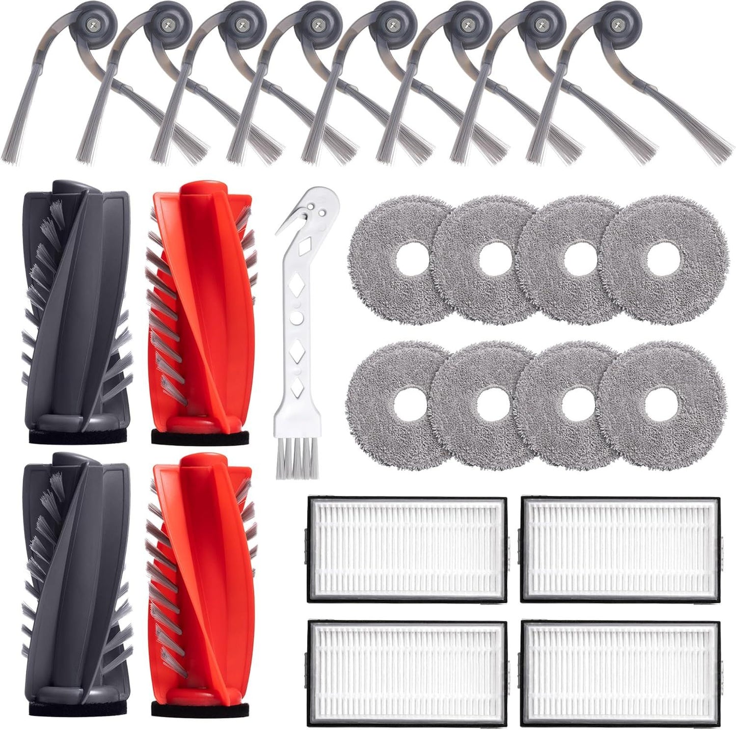 Saros 10R Replacement Parts & Accessories or  Saros 10R Robot Vacuum, 24 Pack Quality Accessories or Better Cleaning Perormance