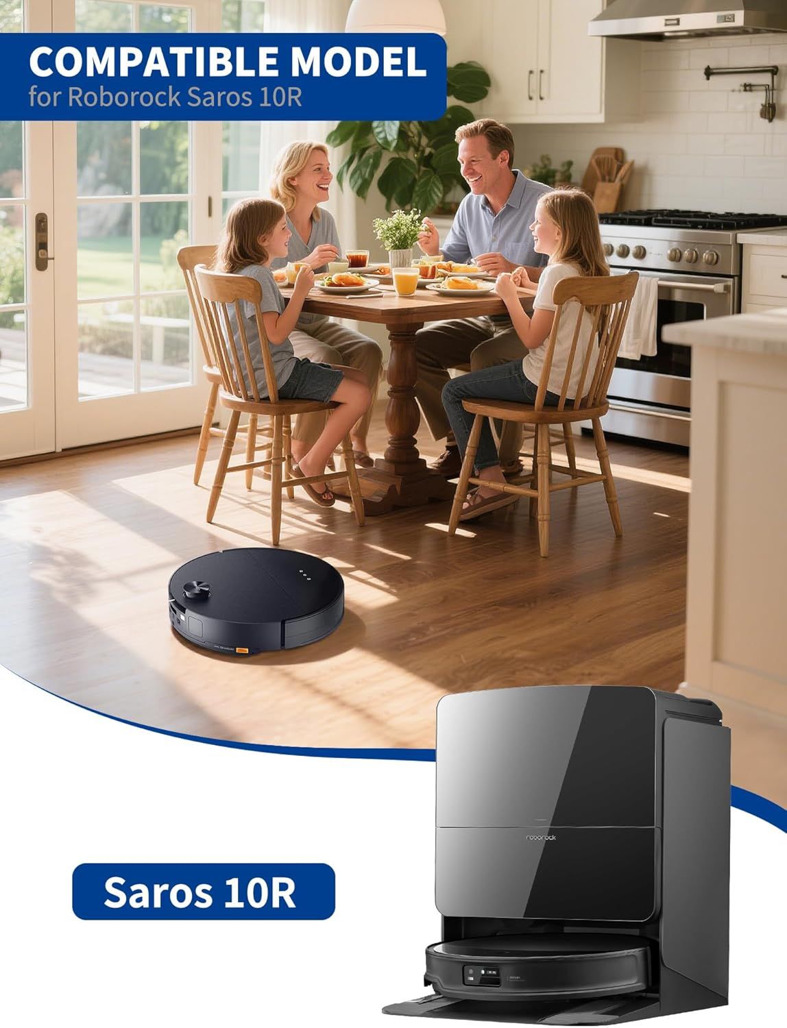 Saros 10R Replacement Parts & Accessories or  Saros 10R Robot Vacuum, 24 Pack Quality Accessories or Better Cleaning Perormance