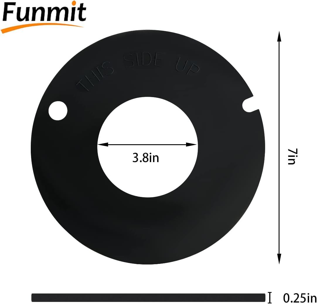 2 Pcs 385311462 & 385316140 RV Toilet Seal Kit Replacement or 510/506+, 510+/1006, 1008/EcoVac, 511H, 548+, 146-149, 2010 or RV Camper Marine Toilet Trailer | Prevent Leakage